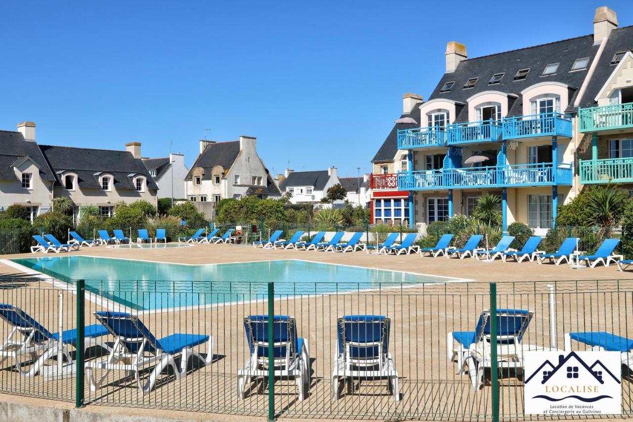 Localise - A06 - Entierement De Plain-Pied Avec Petite Vue Mer - Donnant Sur La Piscine Et Le Jardin - Wifi Inclus - Draps Inclus - Guilvinec Εξωτερικό φωτογραφία