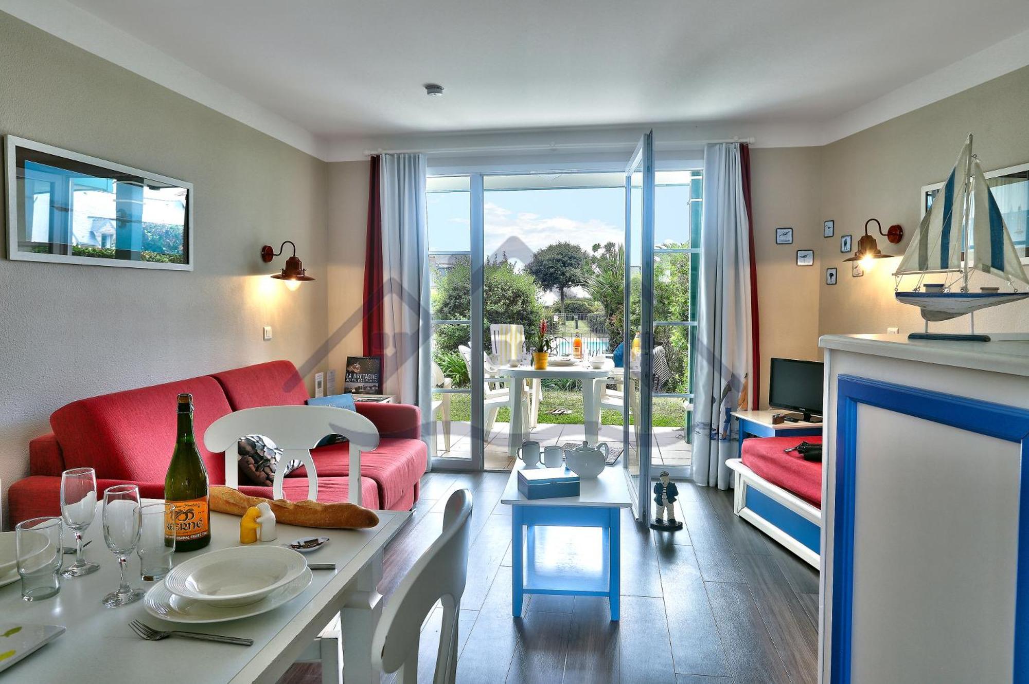 Localise - A06 - Entierement De Plain-Pied Avec Petite Vue Mer - Donnant Sur La Piscine Et Le Jardin - Wifi Inclus - Draps Inclus - Guilvinec Εξωτερικό φωτογραφία