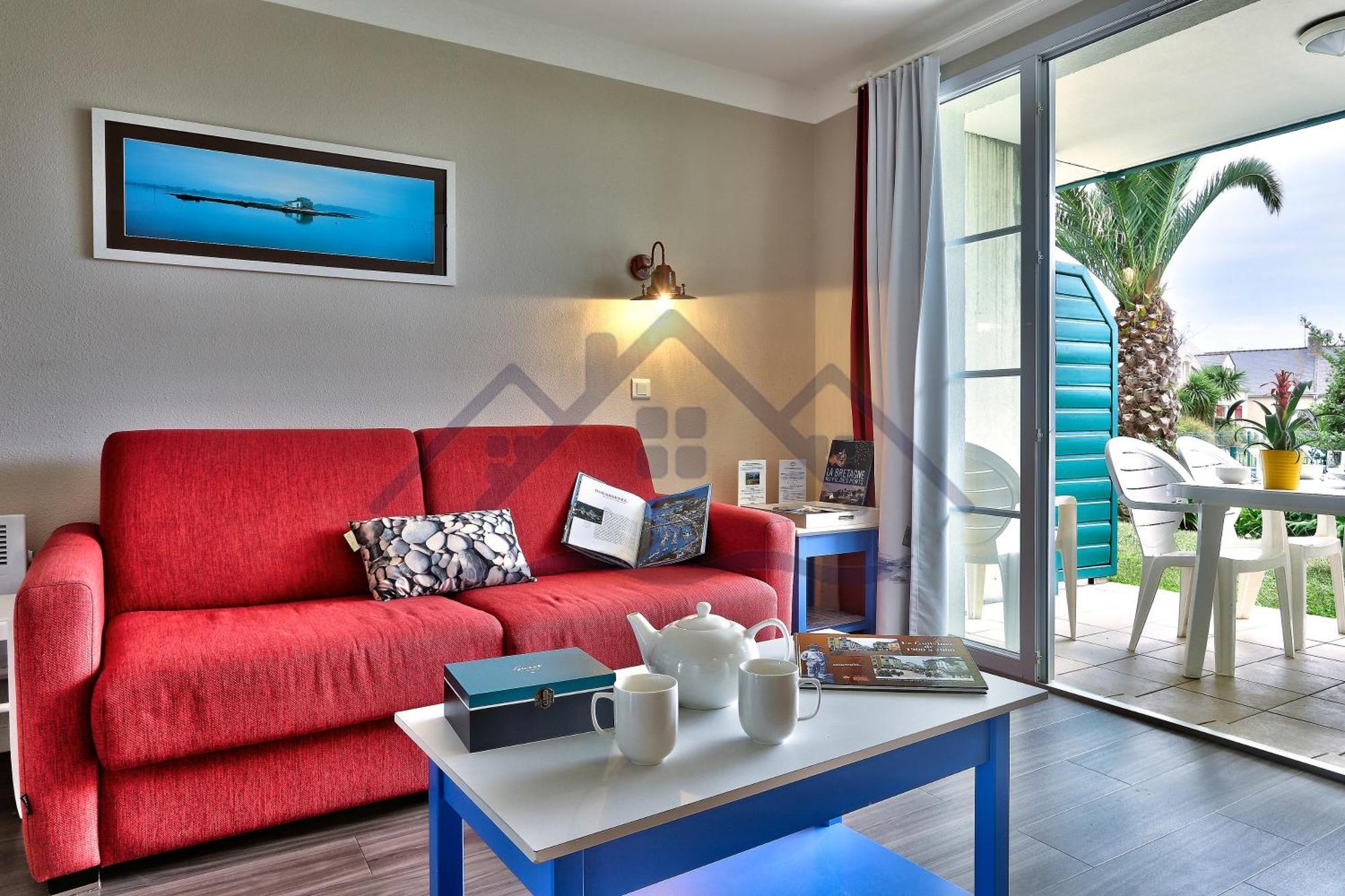 Localise - A06 - Entierement De Plain-Pied Avec Petite Vue Mer - Donnant Sur La Piscine Et Le Jardin - Wifi Inclus - Draps Inclus - Guilvinec Εξωτερικό φωτογραφία