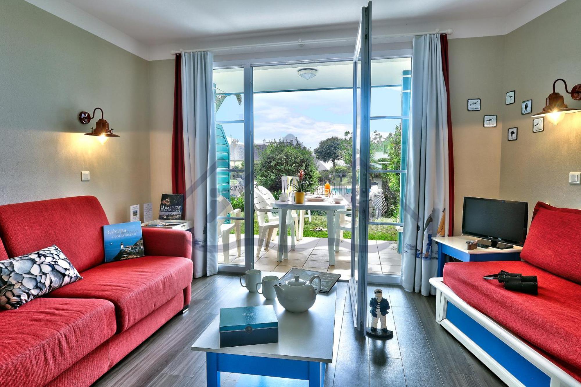 Localise - A06 - Entierement De Plain-Pied Avec Petite Vue Mer - Donnant Sur La Piscine Et Le Jardin - Wifi Inclus - Draps Inclus - Guilvinec Εξωτερικό φωτογραφία