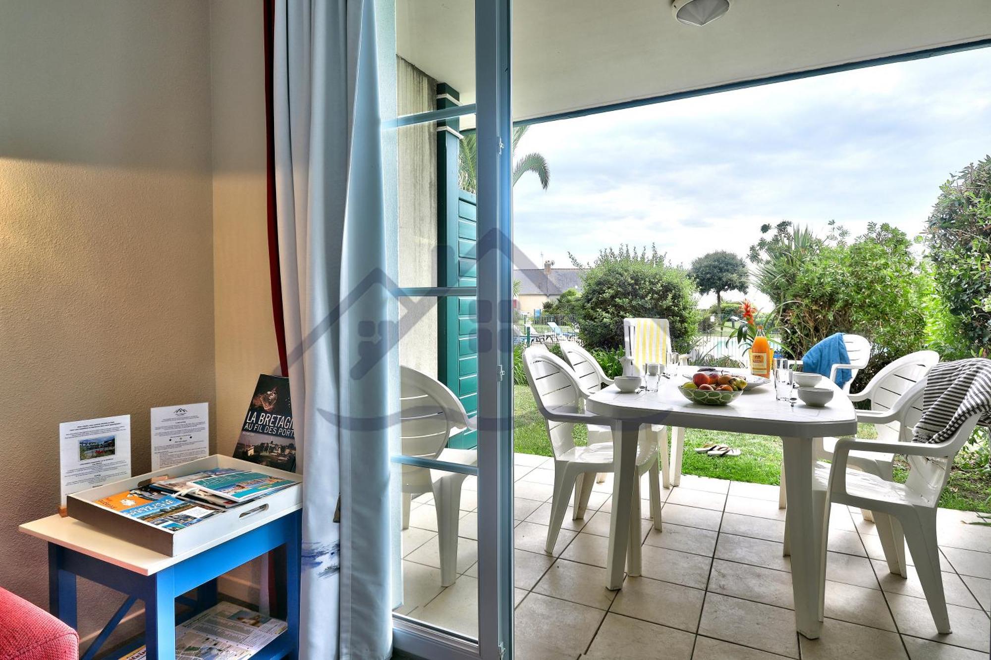 Localise - A06 - Entierement De Plain-Pied Avec Petite Vue Mer - Donnant Sur La Piscine Et Le Jardin - Wifi Inclus - Draps Inclus - Guilvinec Εξωτερικό φωτογραφία