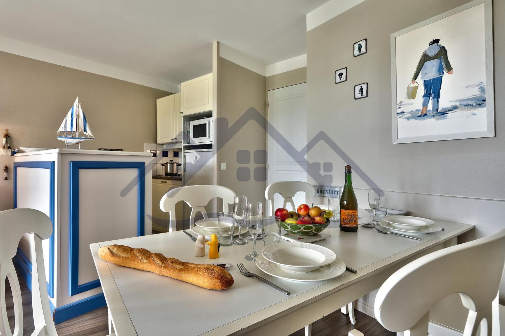 Localise - A06 - Entierement De Plain-Pied Avec Petite Vue Mer - Donnant Sur La Piscine Et Le Jardin - Wifi Inclus - Draps Inclus - Guilvinec Εξωτερικό φωτογραφία